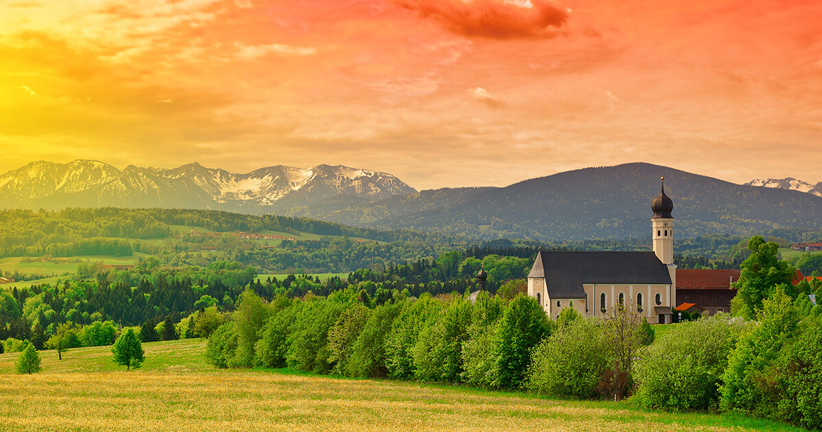 Church in the hills